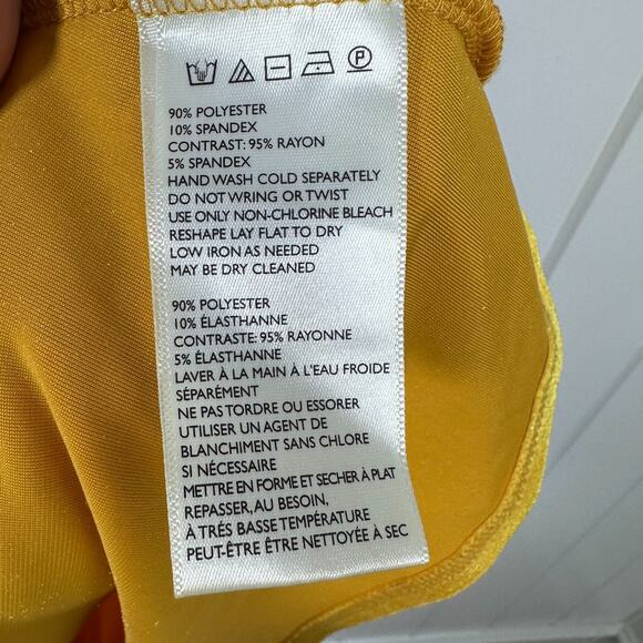 Urban Outfitters Velvet Mini Dress Small Yellow Flutter Sleeve Empire Waist - Picture 8 of 8